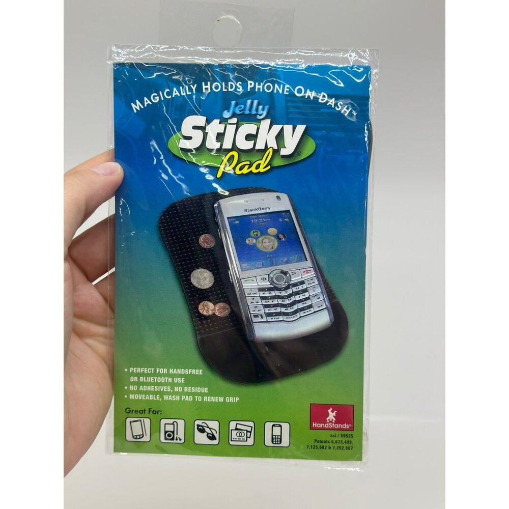 NIP Longaberger Jelly‎ Sticky Pad – Phone & Accessory Holder Dashboard Grip
